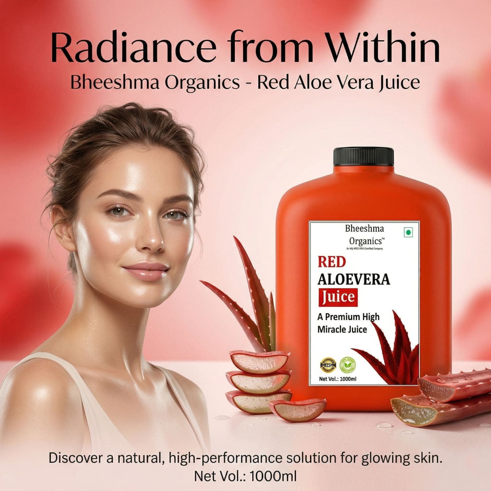 Red Aloe Vera Juice